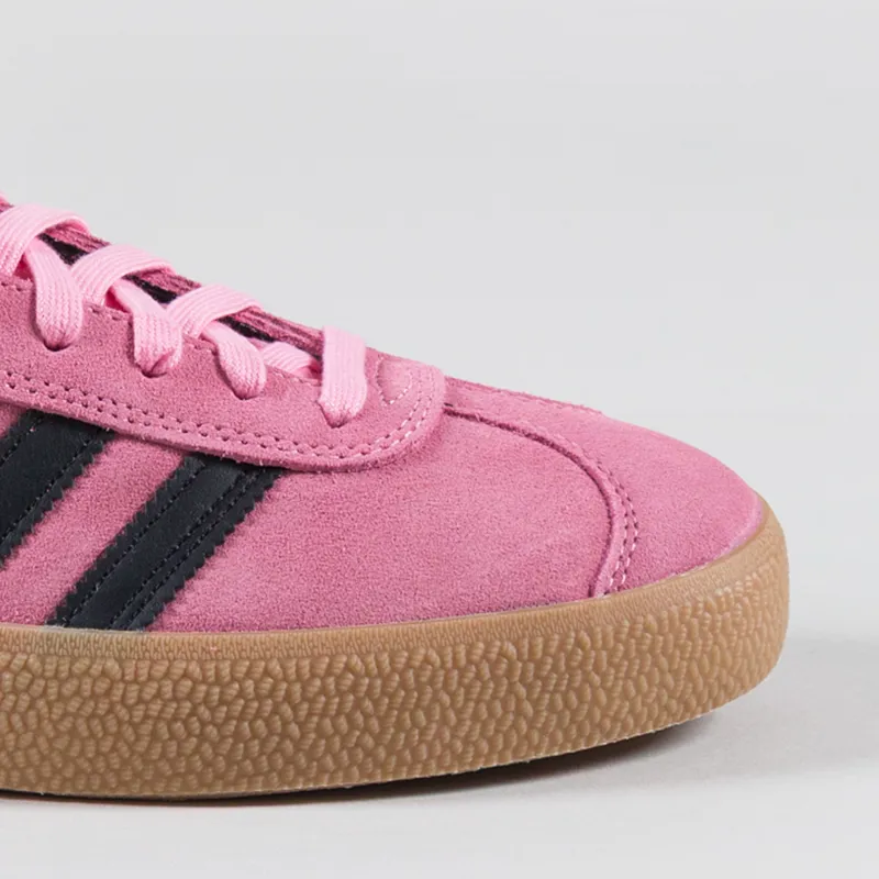 Adidas Skateboarding Gazelle ADV Shoes Pink Black Gum-5