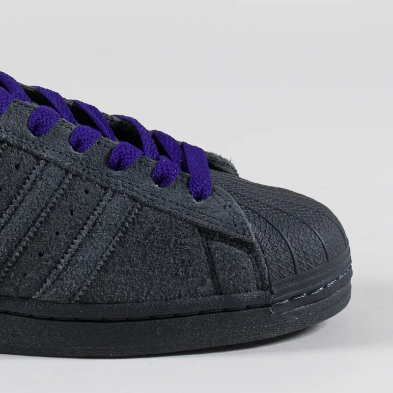 Adidas Skateboarding Superstar ADV Shoes Carbon Purple-5