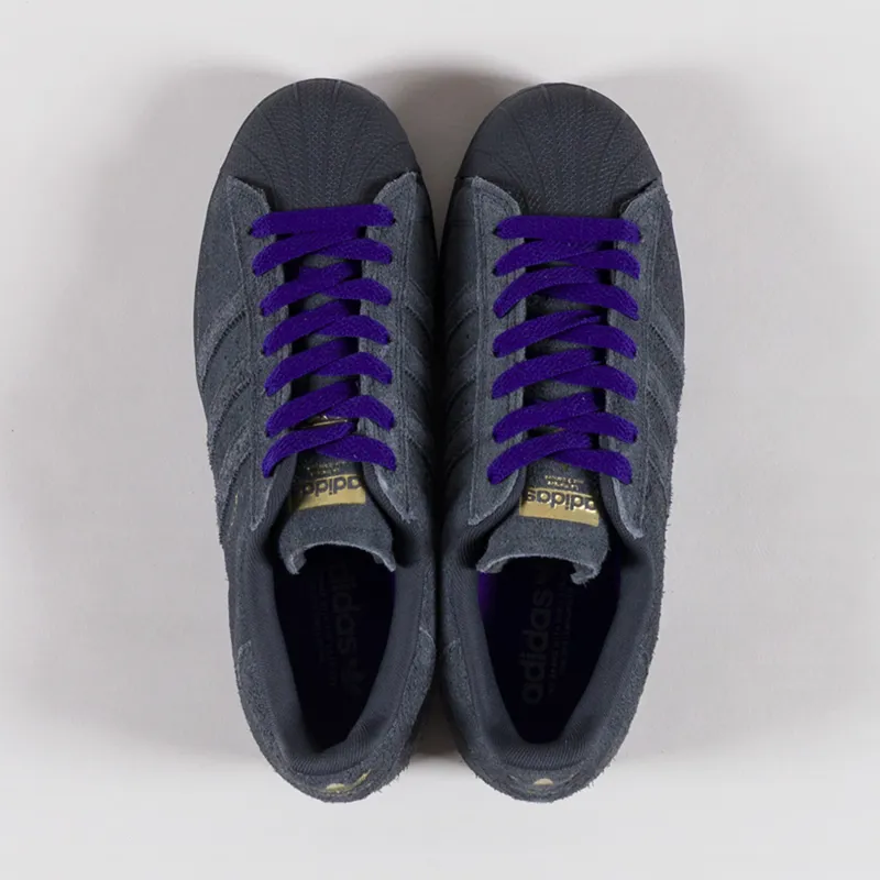 Adidas Skateboarding Superstar ADV Shoes Carbon Purple-6