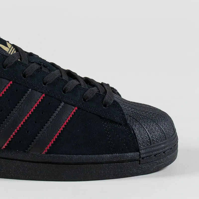 Adidas Skateboarding Superstar ADV x Felipe Shoes Black Scarlet G