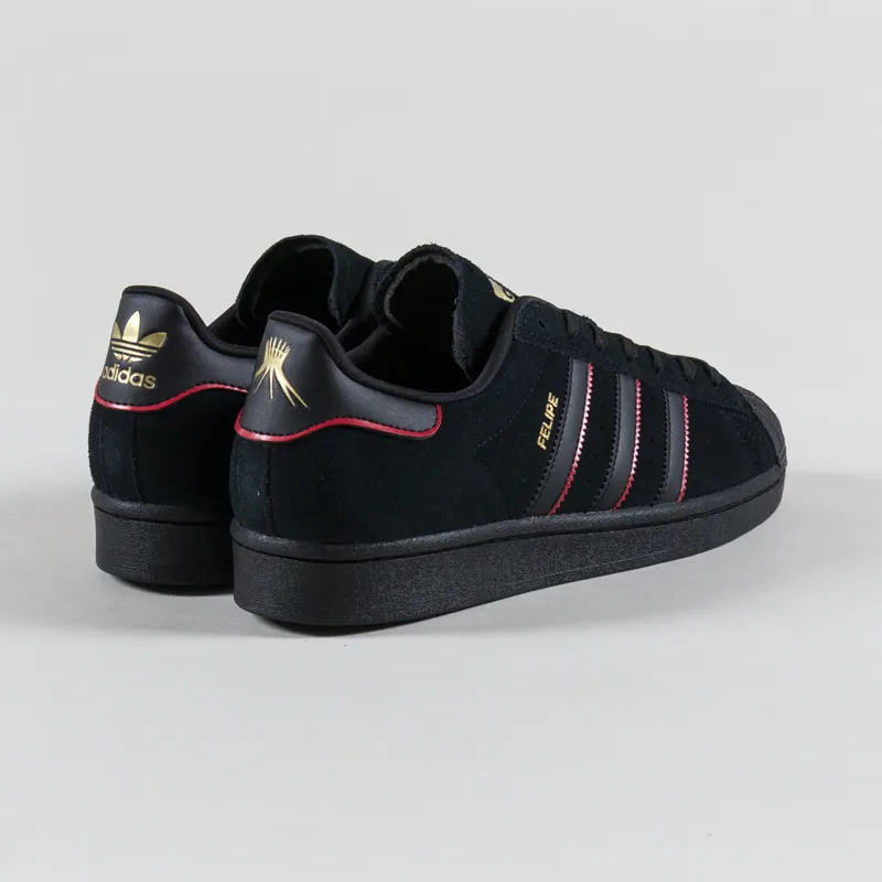 Adidas Skateboarding Superstar ADV x Felipe Shoes Black