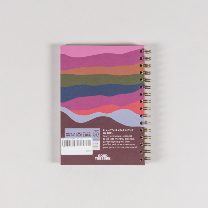 Good Tuesday A5 Hardback Gardeners Journal Multi-3