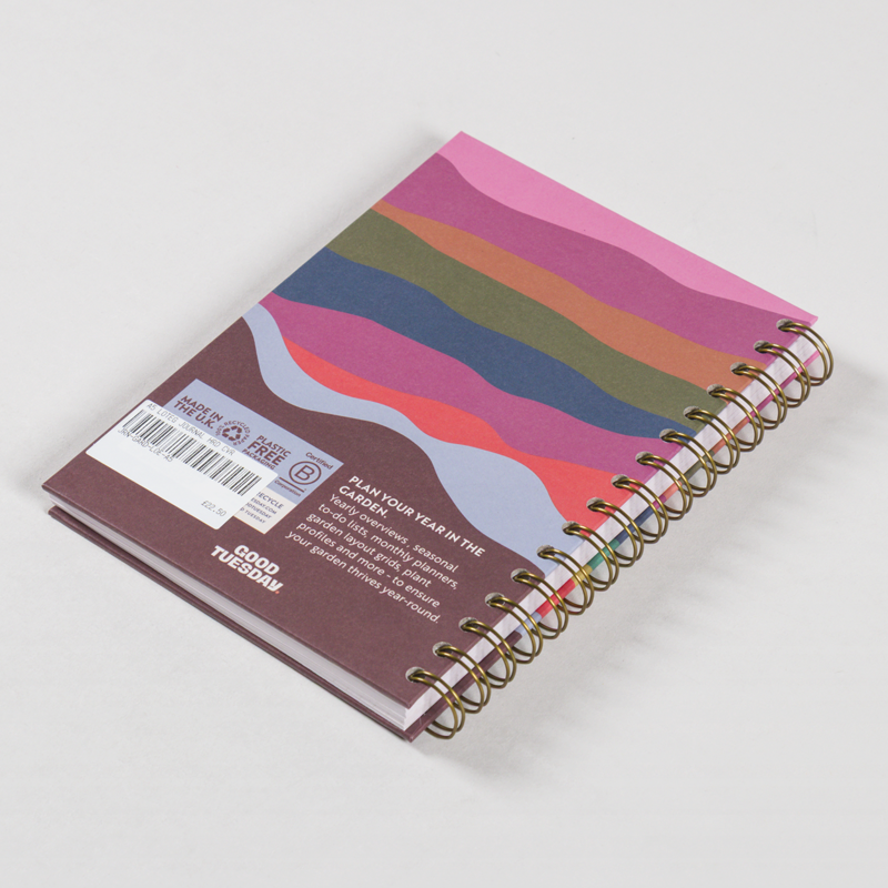 Good Tuesday A5 Hardback Gardeners Journal Multi-1