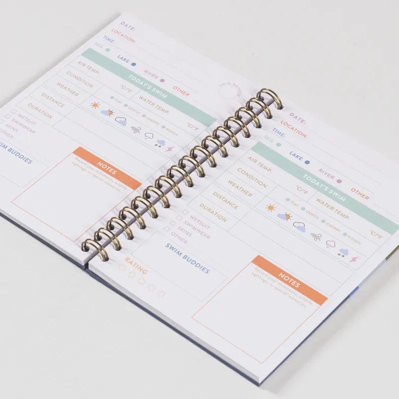 Good Tuesday A5 Hardback Wild Swim Journal Multi-4