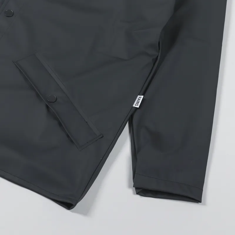 Rains Waterproof Jacket Black-6