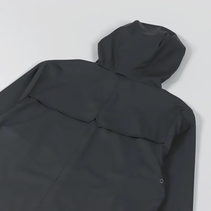 Rains Waterproof Jacket Black-5