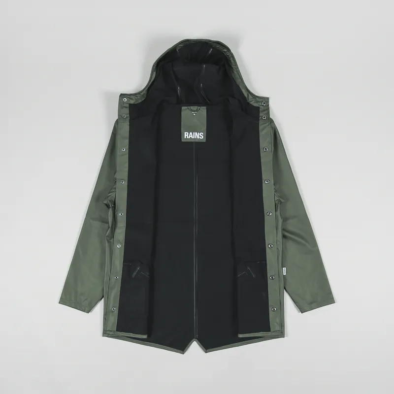 Rains Waterproof Jacket Evergreen