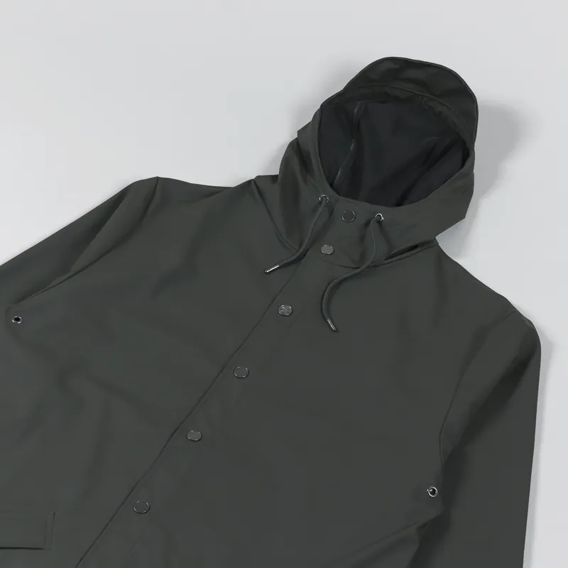 Rains Waterproof Jacket Green-3