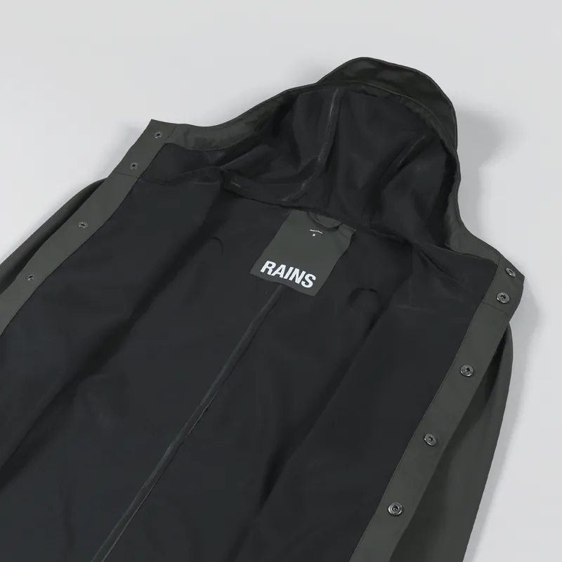 Rains Waterproof Jacket Green-4
