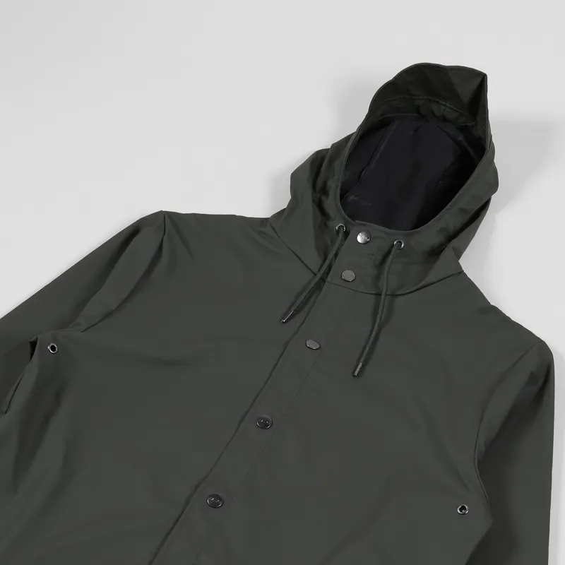 Rains Jacket Green-3