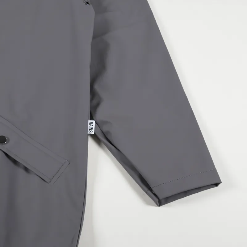 Rains Waterproof Jacket Grey-8