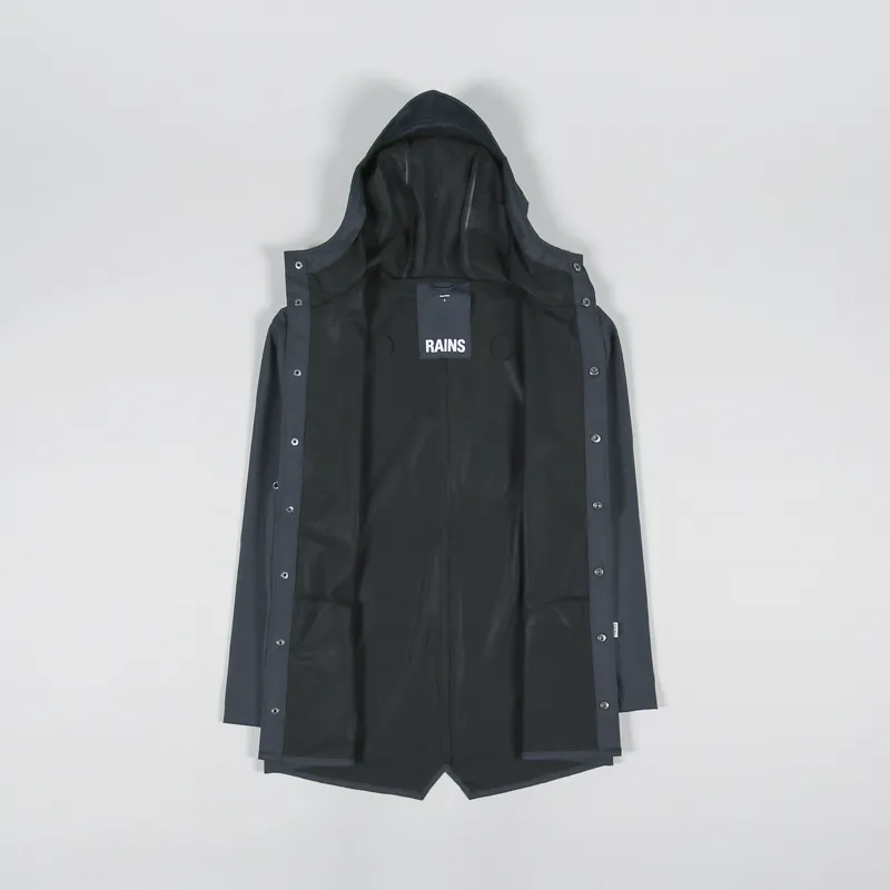Rains Waterproof Jacket Navy-1