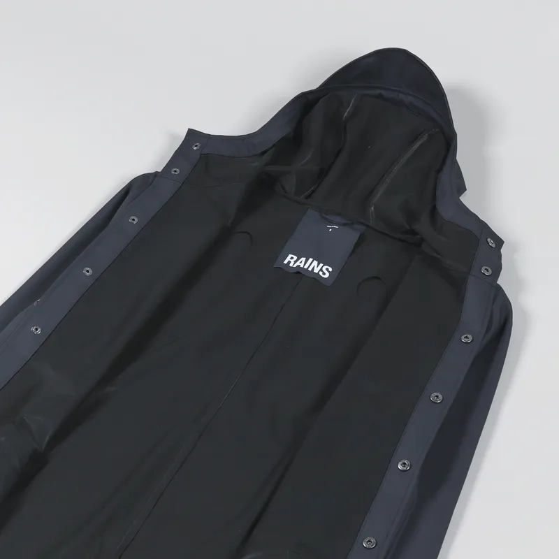 Rains Waterproof Jacket Navy-4