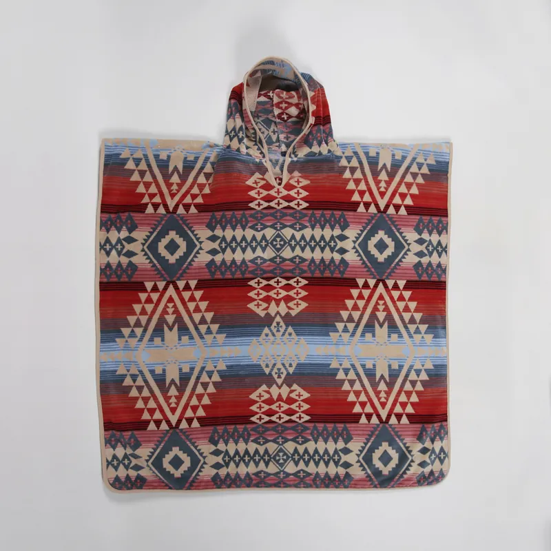 Pendleton Jacquard Hooded Towel Canyonland Desert Sky Poncho