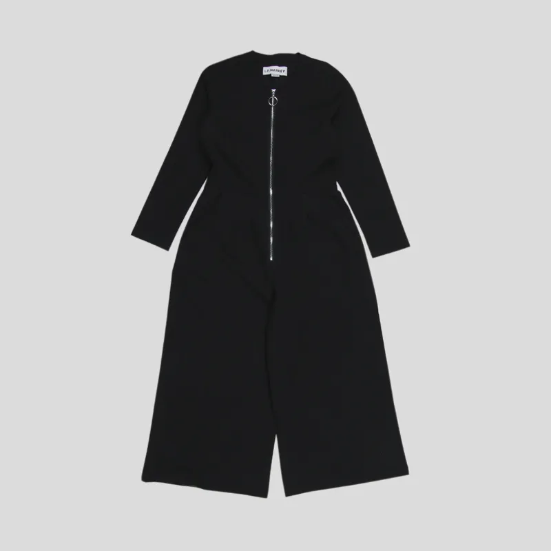 L.F.Markey Womens Jake Boilersuit Black
