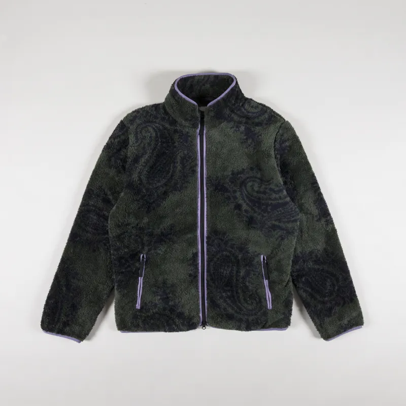 Carhartt WIP Jebson Sweat Jacket Plant Glassy Purple