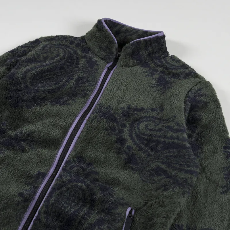 Carhartt WIP Jebson Sweat Jacket Plant Glassy Purple-3