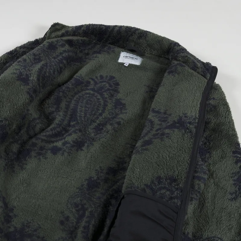 Carhartt WIP Jebson Sweat Jacket Plant Glassy Purple-4