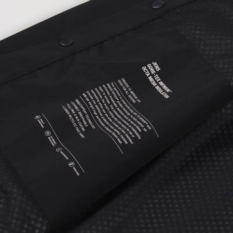 Norse Projects Jens GORE-TEX INFINIUM Jacket Black-7