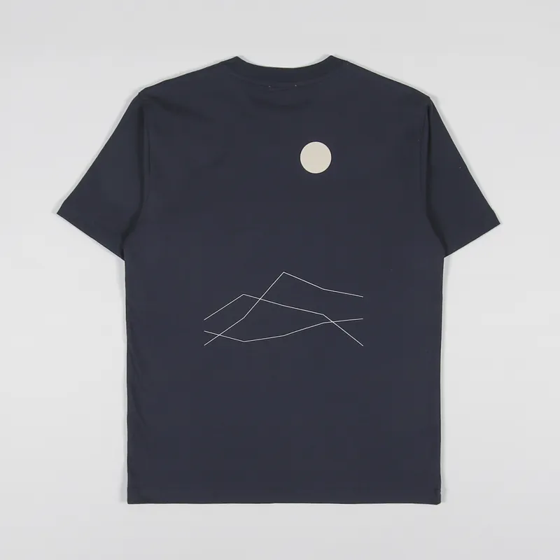 Norse Projects x Ryan Carl Johannes Day Night T Shirt Dark Navy