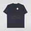 Norse Projects x Ryan Carl Johannes Day Night T Shirt Dark Navy
