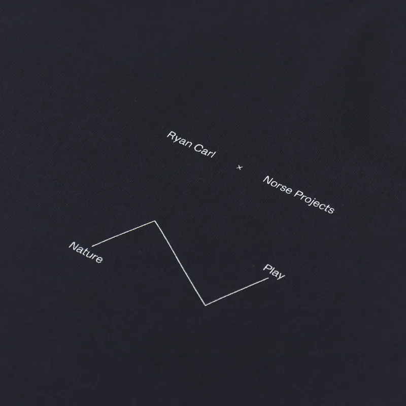 Norse Projects x Ryan Carl Johannes Day Night T Shirt Dark Navy-5