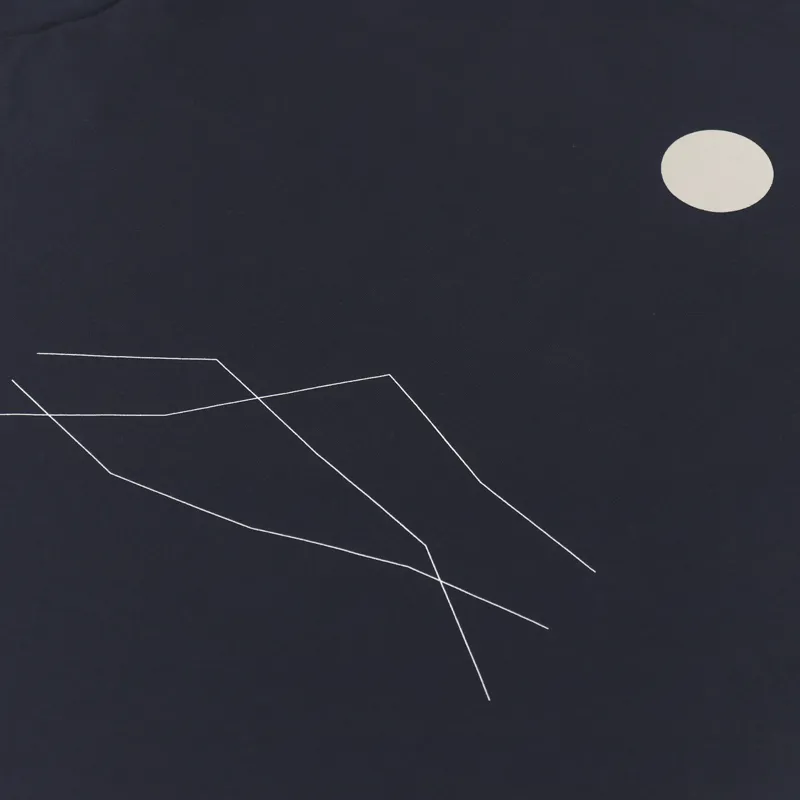 Norse Projects x Ryan Carl Johannes Day Night T Shirt Dark Navy-4