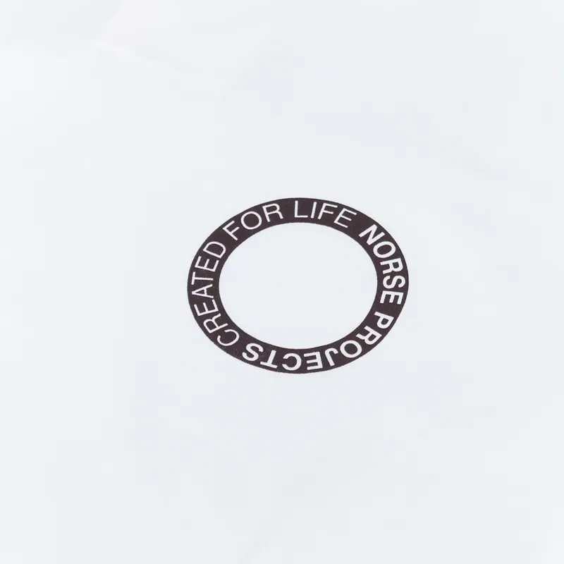 Norse Projects Johannes BMC Logo Print T Shirt White-1