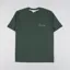 Norse Projects Johannes Chain Stitch Logo T Shirt Dartmouth Green