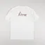 Norse Projects Johannes Chain Stitch Logo T Shirt Ecru