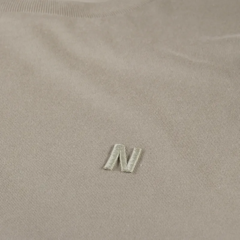 Norse Projects Johannes N Logo T Shirt Sand-2
