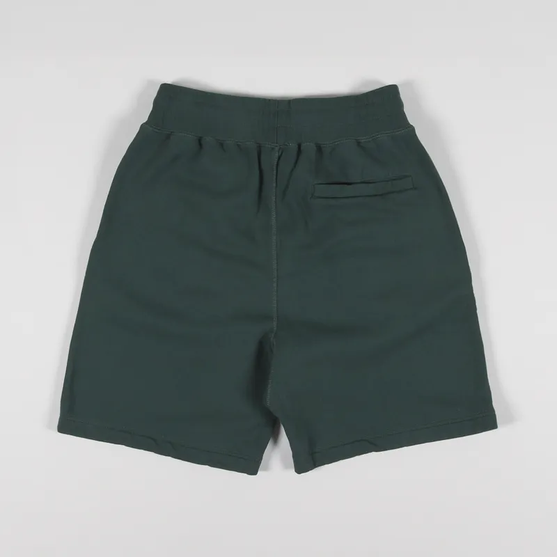 Palmes Tennis Society Jimmy Sweatshorts Dark Green-1