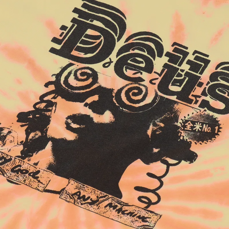 Deus Ex Machina Jukebox Recycled Tie Dye T Shirt Multi-4