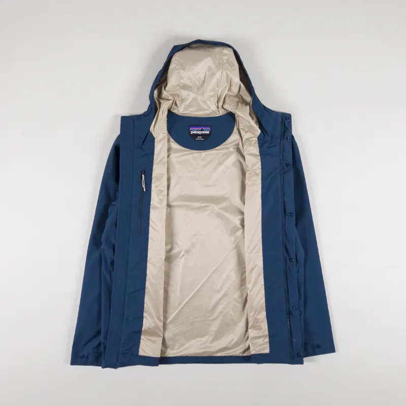 Patagonia Jackson Glacier Rain Jacket Tidepool Blue-1