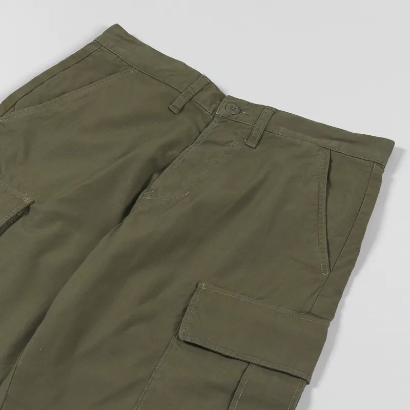 Edwin Jungle Short Martini Olive-2