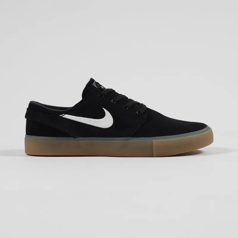 Nike SB Zoom Janoski RM Shoes Black White-4