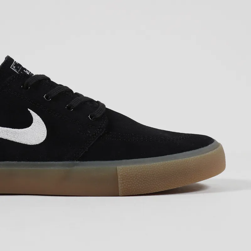Nike SB Zoom Janoski RM Shoes Black White-6
