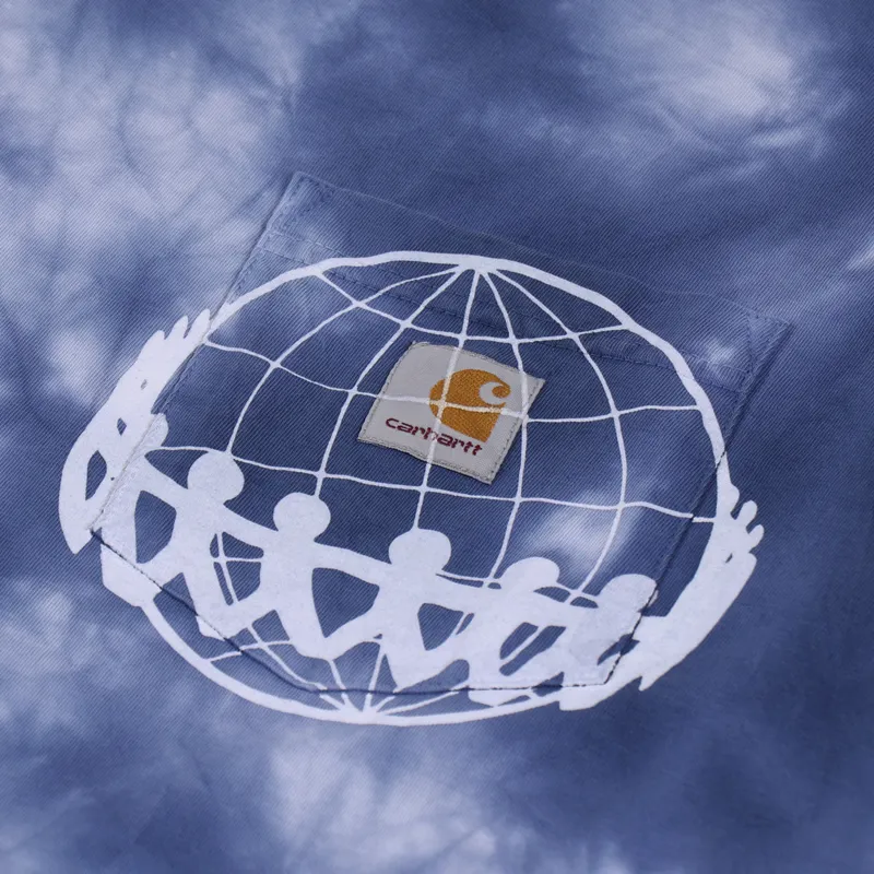 Carhartt WIP Joint Pocket T Shirt Chromo Shore White-4