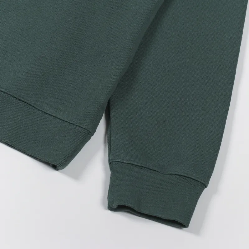Palmes Tennis Society Jojo Zip Sweatshirt Dark Green-4