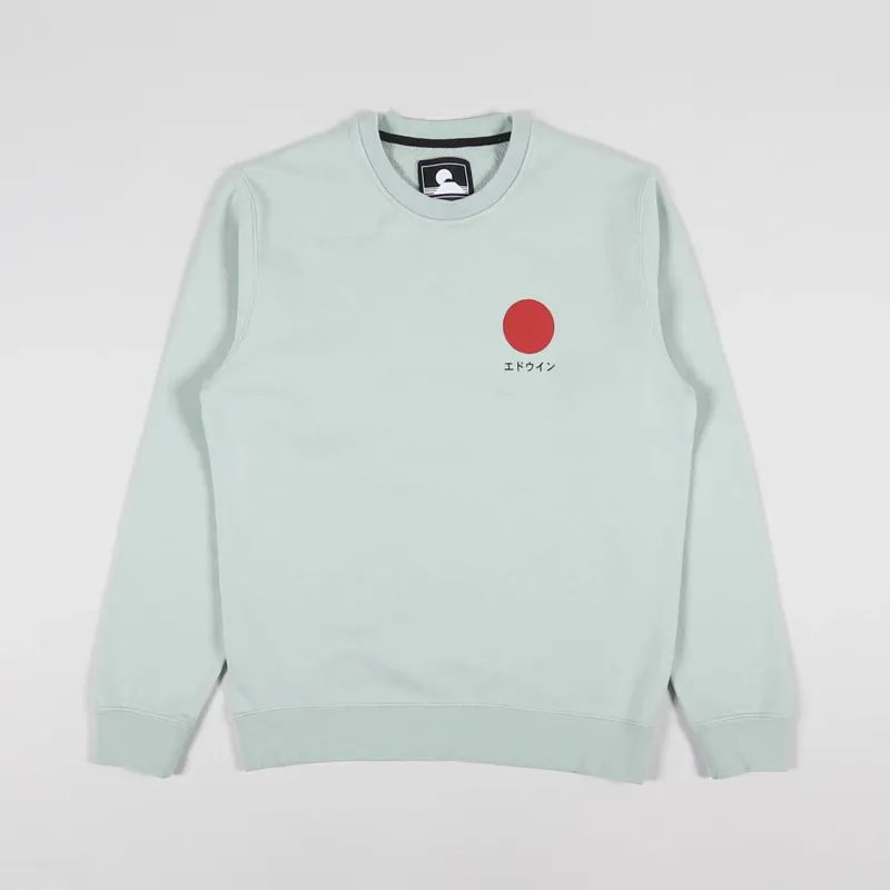 Edwin Japanese Sun Sweat Frosty Green