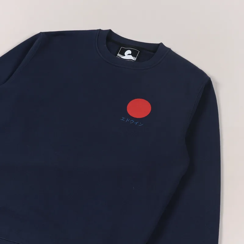 Edwin Japanese Sun Sweat Navy Blazer-2