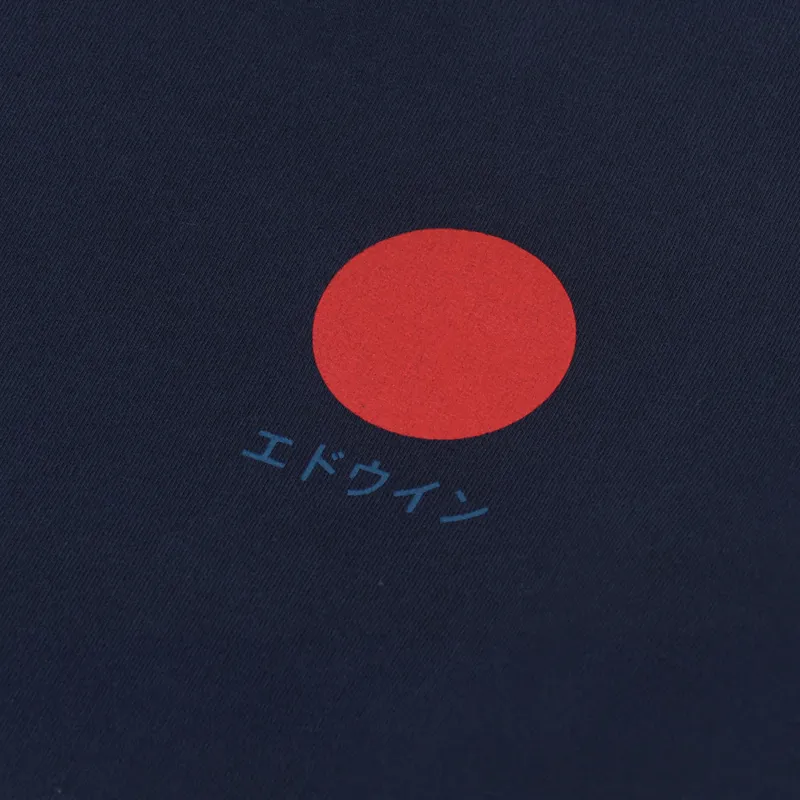 Edwin Japanese Sun Sweat Navy Blazer-4