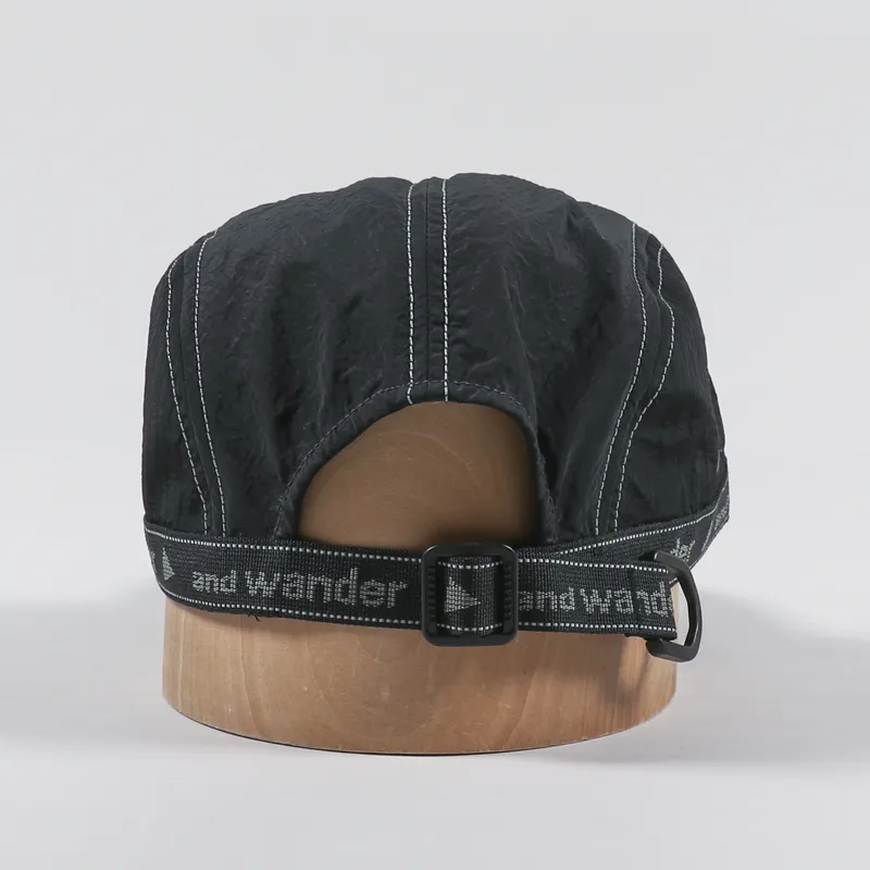 And Wander JQ Tape Cap Black