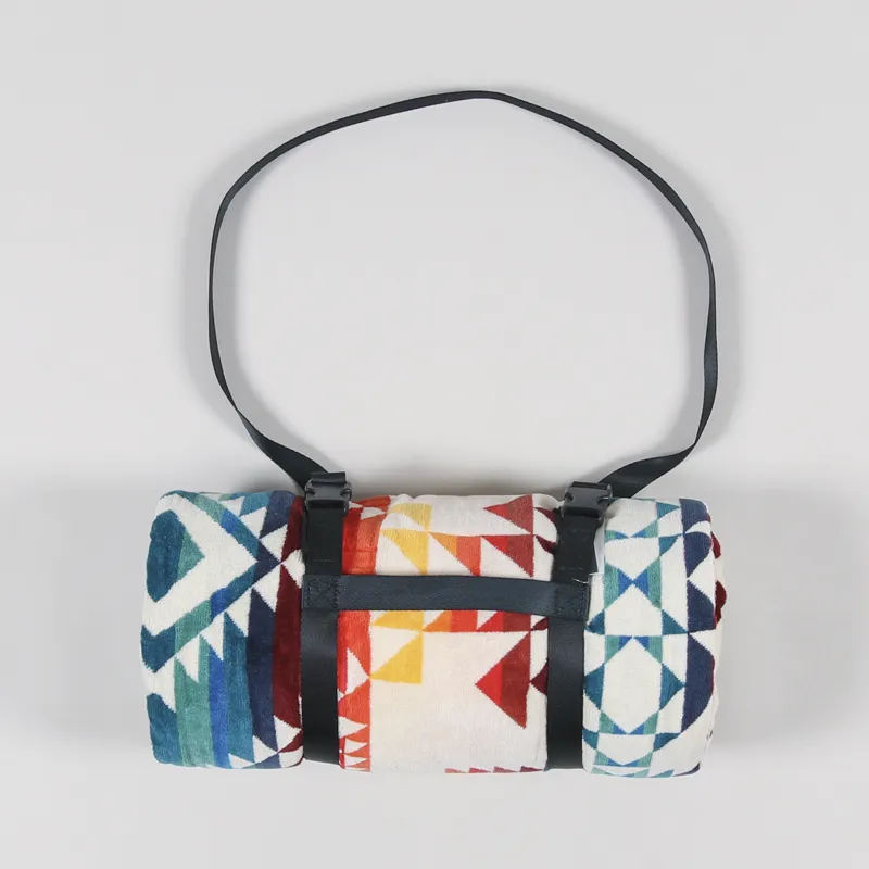 Pendleton Jacquard Towel For Two Pilot Rock Ivory-1