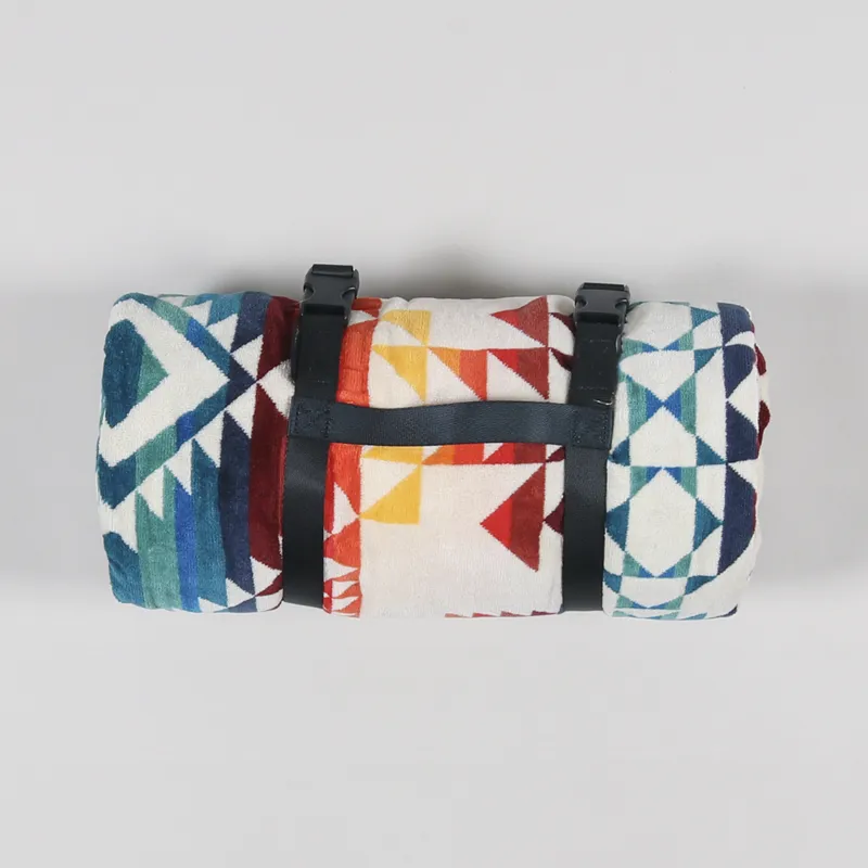 Pendleton Jacquard Towel For Two Pilot Rock Ivory-3