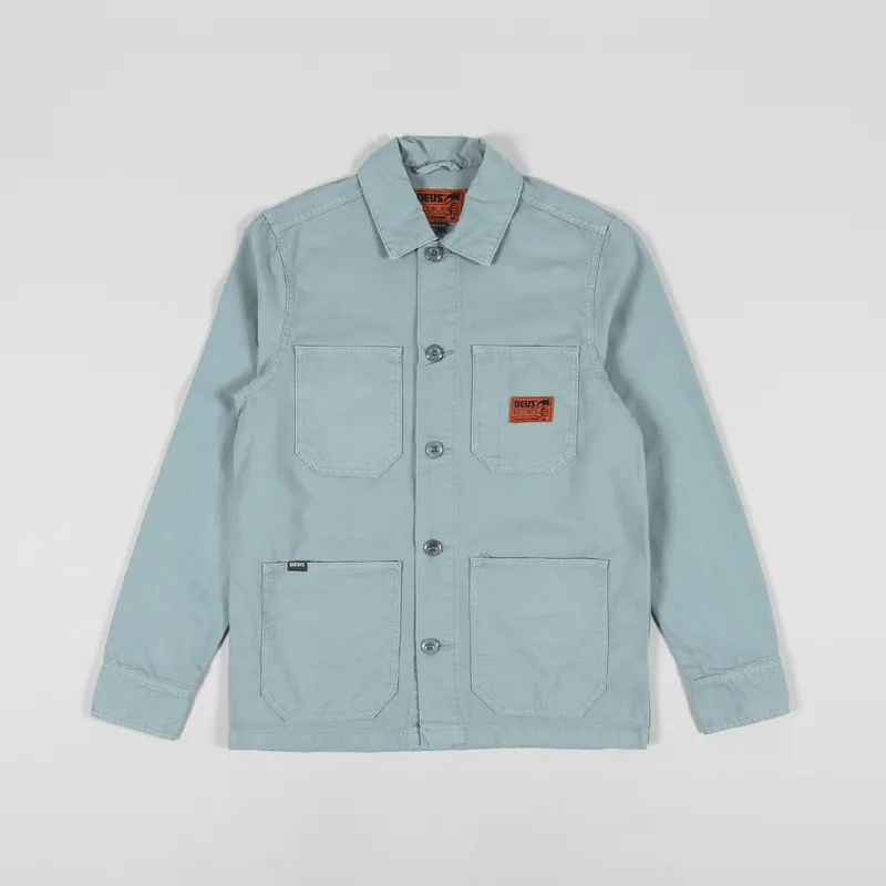 Deus Ex Machina Jethro Work Shirt Mineral Blue