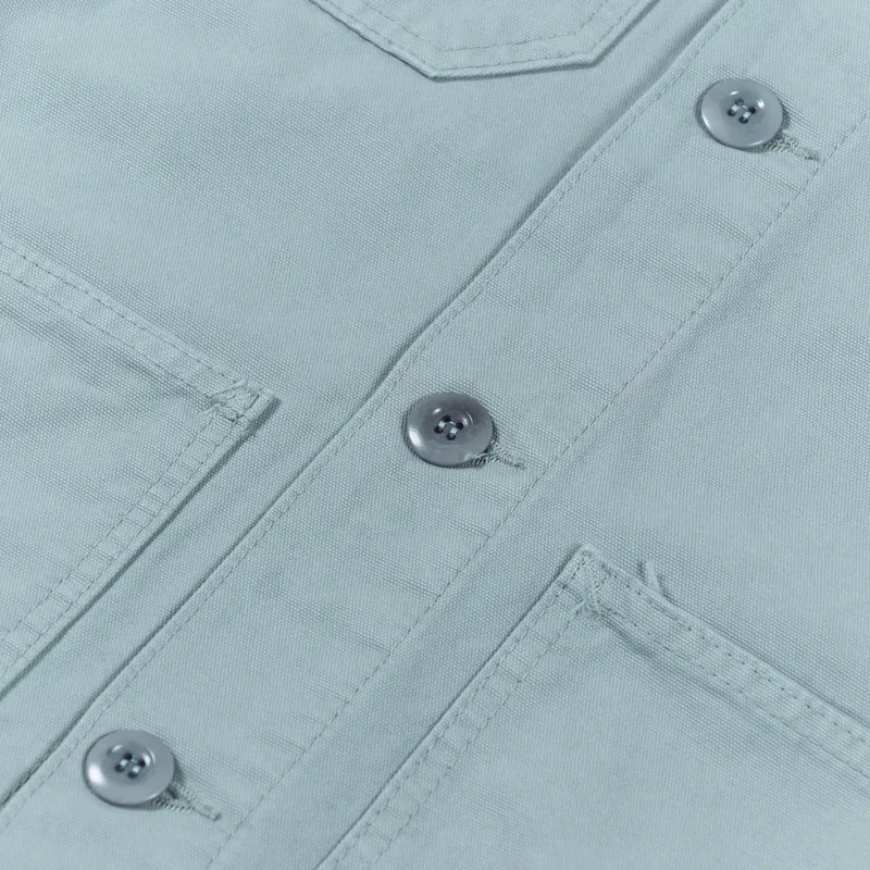 Deus Ex Machina Jethro Work Shirt Mineral Blue-7