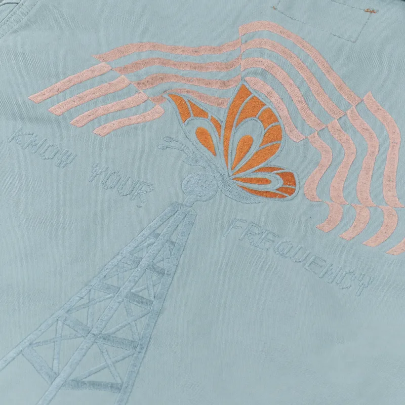 Deus Ex Machina Jethro Work Shirt Mineral Blue-6