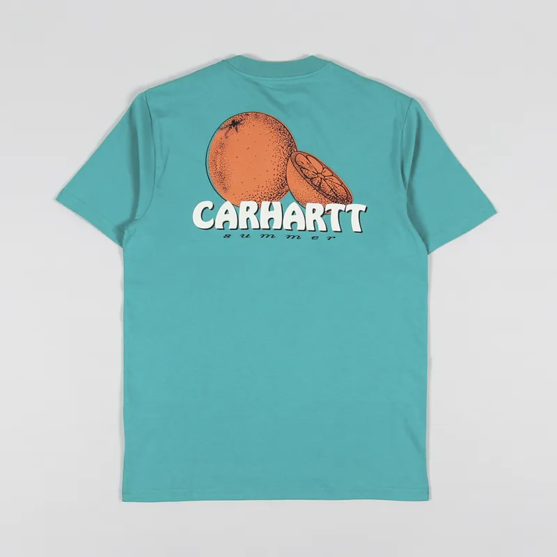 Carhartt WIP Juice T Shirt Caribbean