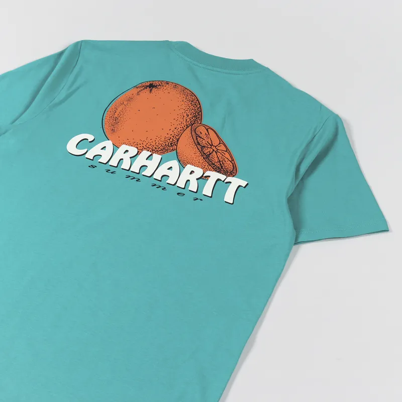 Carhartt WIP Juice T Shirt Caribbean-2
